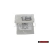 Genuine Audi 1.8 Rear Boot Badge Emblem Chrome - 8L0853743E 2ZZ