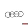 Genuine Audi Rings Rear Boot Badge Emblem Chrome - 4B5853742 2ZZ