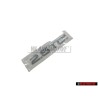 Genuine Audi 2.5 TDI Rear Boot Badge Emblem Chrome Red - 4B0853743Q 2ZZ