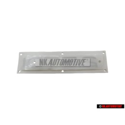Genuine Audi 2.5 TDI Rear Boot Badge Emblem Chrome Red - 4B0853743Q 2ZZ