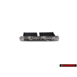 Genuine Audi QUATTRO Front Grill Badge Emblem Chrome - 4F0853736 2ZZ