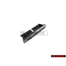 Genuine Audi QUATTRO Front Grill Badge Emblem Chrome - 4F0853736 2ZZ