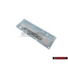 Genuine Audi ALLROAD Rear Boot Badge Emblem Chrome - 8K9853735 2ZZ