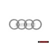 Genuine Audi Rings Rear Boot Badge Emblem Chrome - 8D5853742 2ZZ