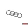 Genuine Audi Rings Rear Boot Badge Emblem Chrome - 8D5853742 2ZZ