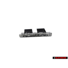 Genuine Audi QUATTRO Front Grill Badge Emblem Chrome - 8E0853736 2ZZ