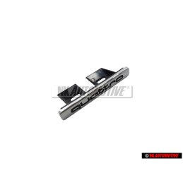 Genuine Audi QUATTRO Front Grill Badge Emblem Chrome - 8E0853736 2ZZ