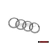 Genuine Audi Rings Rear Boot Badge Emblem Chrome - 4L0853742 2ZZ