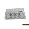 Genuine Audi Rings Rear Boot Badge Emblem Chrome - 4L0853742 2ZZ