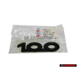 Genuine Audi 100 Rear Boot Badge Emblem Black - 431853741A 2FA