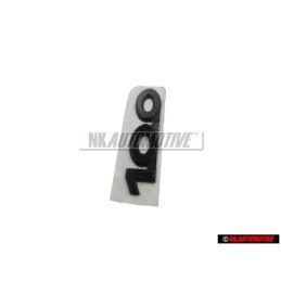 Genuine Audi 100 Rear Boot Badge Emblem Black - 431853741A 2FA