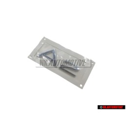 Genuine Audi A2 Rear Boot Badge Emblem Chrome - 8Z0853741B 2ZZ