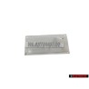Genuine Audi A2 Rear Boot Badge Emblem Chrome - 8Z0853741B 2ZZ