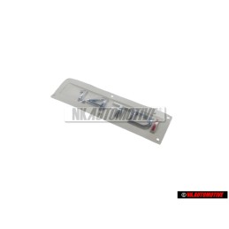 Genuine Audi 1.4 TDI Rear Boot Badge Emblem Chrome Red - 8Z0853743E 2ZZ