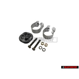 Genuine VW Exhaust Clamps 42.5 and Retaining Ring - 861298001B