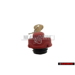 Genuine VW Locking Fuel Cap with Keys - 533201551E