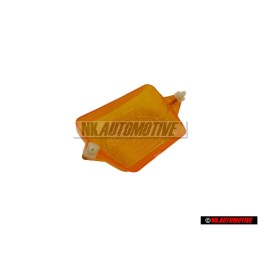 Genuine Audi Window Indicator Flashing Glass Yellow Front Left - 855953157