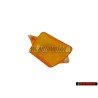 Genuine Audi Window Indicator Flashing Glass Yellow Front Left - 855953157