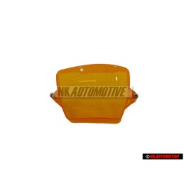 Genuine Audi Window Indicator Flashing Glass Yellow Front Left - 855953157