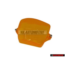 Genuine Audi Window Indicator Flashing Glass Yellow Front Right - 855953158