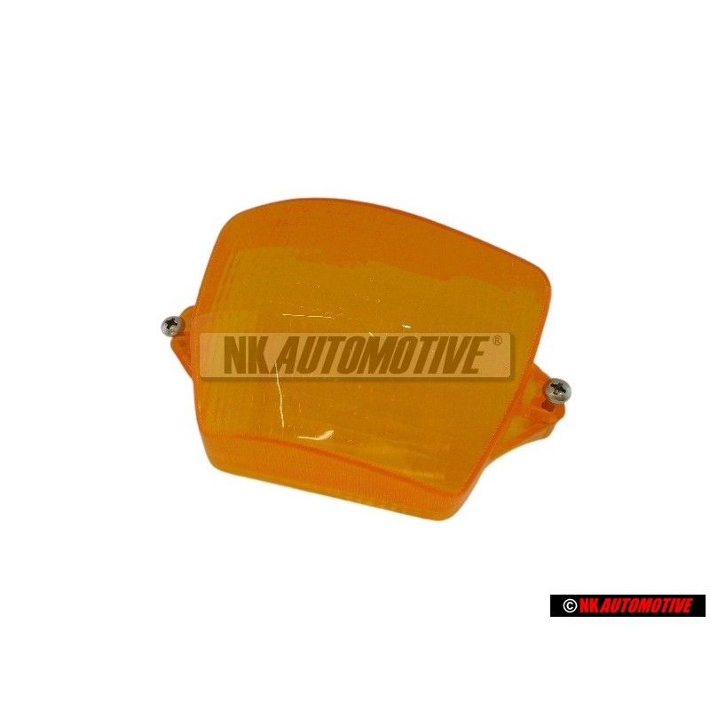 Genuine Audi Window Indicator Flashing Glass Yellow Front Right - 855953158