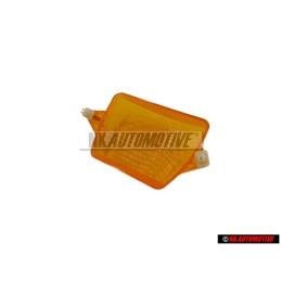 Genuine Audi Window Indicator Flashing Glass Yellow Front Right - 855953158