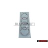 Genuine Audi Rings Rear Boot Badge Emblem Chrome - 4F9853742 2ZZ
