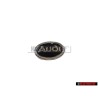 Genuine Audi Side Badge Emblem Black Chrome - 447853621 01C