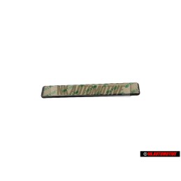 Genuine Audi QUATTRO Dashboard Badge Emblem Black - 857853681A 01C