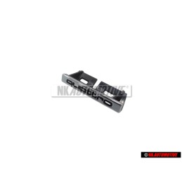 Genuine Audi QUATTRO Front Grill Badge Emblem Chrome - 8P4853736B 2ZZ