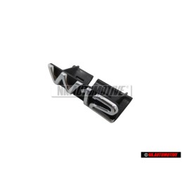 Genuine Audi W12 Front Grill Badge Emblem Chrome - 4E0853738 2ZZ