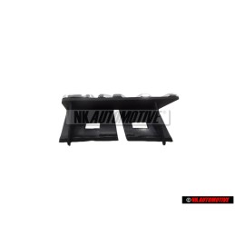 Genuine Audi W12 Front Grill Badge Emblem Chrome - 4E0853738 2ZZ