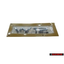 Genuine Audi W12 Rear Boot Badge Emblem Chrome - 4E0853743T 2ZZ