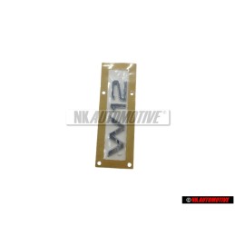Genuine Audi W12 Rear Boot Badge Emblem Chrome - 4E0853743T 2ZZ