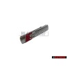 Genuine Audi S-LINE Front Grill Badge Emblem Chrome Red - 4F0853736B 2ZZ