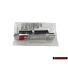 Genuine Audi S-LINE Front Grill Badge Emblem Chrome Red - 4F0853736B 2ZZ