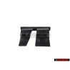 Genuine Audi QUATTRO Front Grill Badge Emblem Chrome - 8P3853736 2ZZ