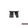 Genuine Audi QUATTRO Front Grill Badge Emblem Chrome - 8P3853736 2ZZ