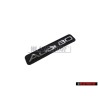 Genuine Audi 80 Dashboard Badge Emblem Black Chrome - 8A0853681D