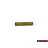 Genuine Audi 80 Dashboard Badge Emblem Black Chrome - 8A0853681D