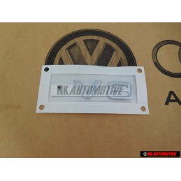 Genuine Audi V8 Rear Boot Badge Emblem Chrome - 8E0853601B