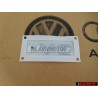 Genuine Audi V8 Rear Boot Badge Emblem Chrome - 8E0853601B
