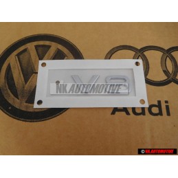 Genuine Audi V8 Rear Boot Badge Emblem Chrome - 8E0853601B