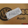 Genuine Audi V8 Rear Boot Badge Emblem Chrome - 8E0853601B