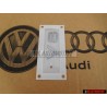 Genuine Audi V8 Rear Boot Badge Emblem Chrome - 8E0853601B