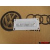 Genuine Audi V8 Rear Boot Badge Emblem Chrome - 8E0853601B