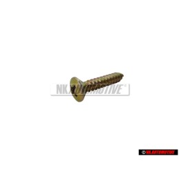 Genuine VW Oval Head Self Tapp Screw 4.8x25 - N 0141001