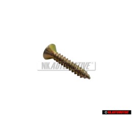 Genuine VW Oval Head Self Tapp Screw 4.8x25 - N 0141001
