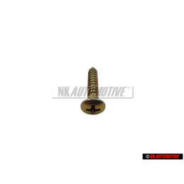 Genuine VW Oval Head Self Tapp Screw 4.8x25 - N 0141001
