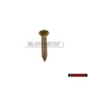 Genuine VW Oval Head Self Tapp Screw 4.8x25 - N 0141001